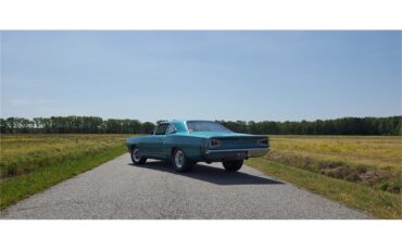 Dodge-Coronet-1968-Medium-Turquoise-Black-13
