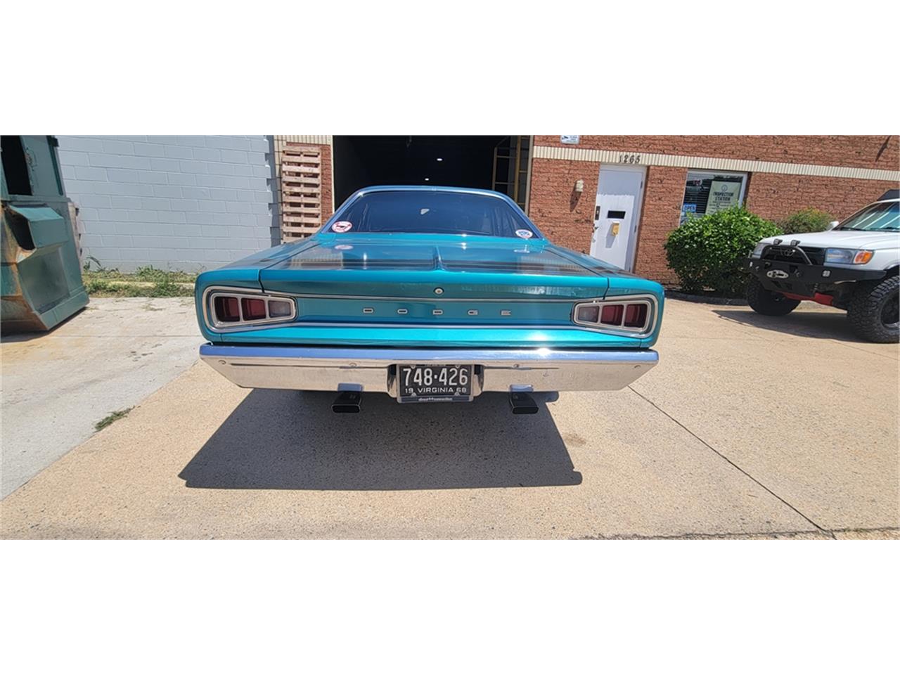 Dodge-Coronet-1968-Medium-Turquoise-Black-15