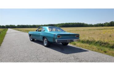 Dodge-Coronet-1968-Medium-Turquoise-Black-49