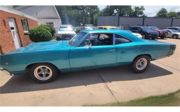 Dodge-Coronet-1968-Medium-Turquoise-Black-5