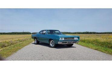 Dodge-Coronet-1968-Medium-Turquoise-Black-7