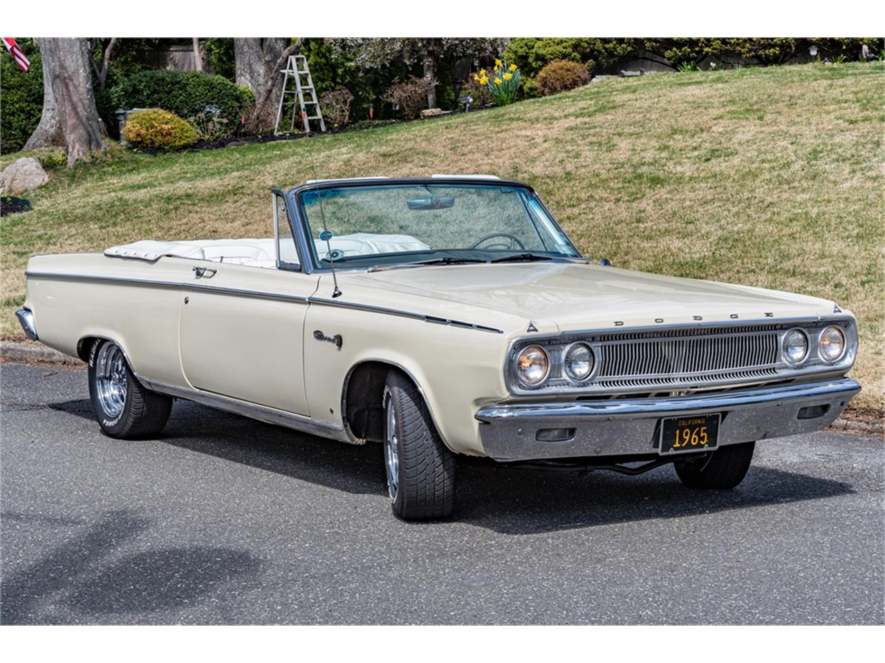 Dodge-Coronet-500-1965-Light-yellow-White-1