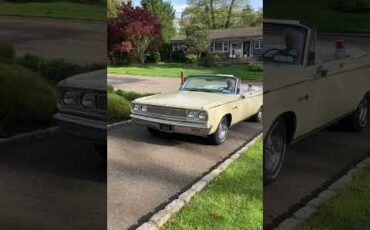 Dodge-Coronet-500-1965-Light-yellow-White