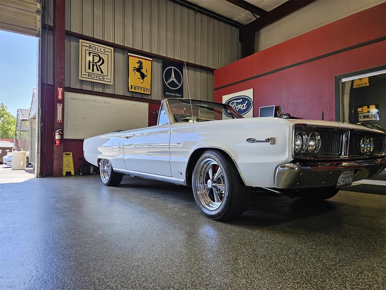 Dodge-Coronet-500-1966-White-Black-45
