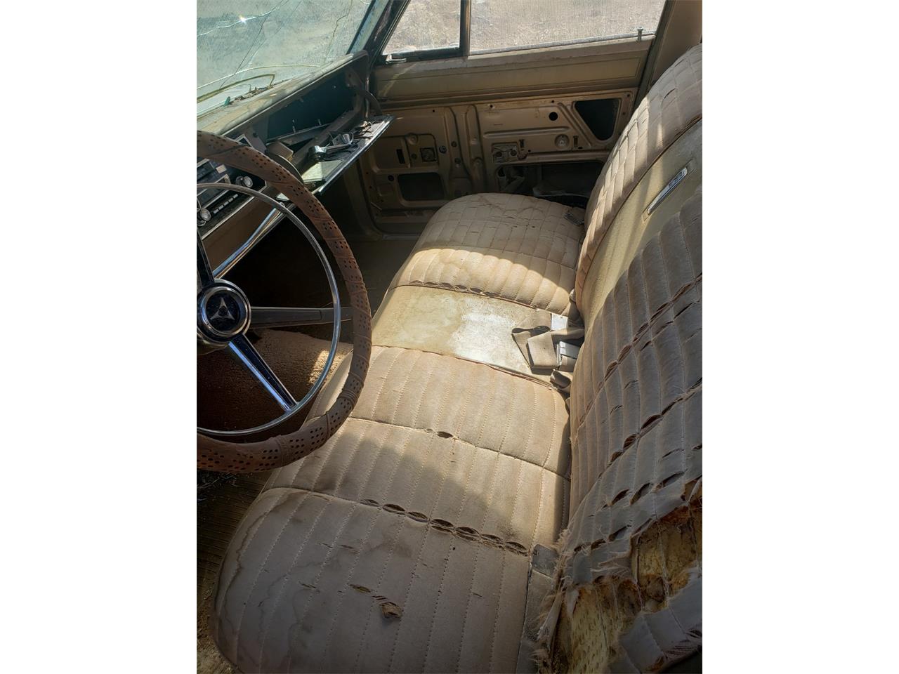 Dodge-Coronet-500-1966-blackbrown-tan-12