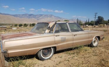 Dodge-Coronet-500-1966-blackbrown-tan