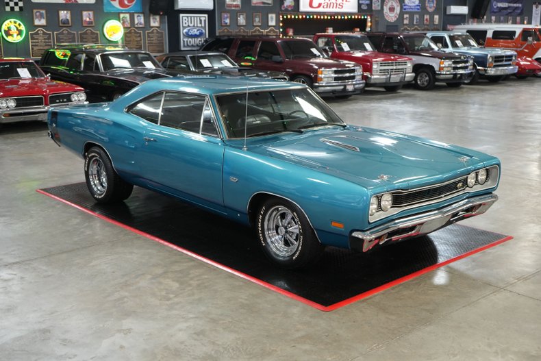 Dodge-Other-1969-Bright-Blue-Metallic-Black-19