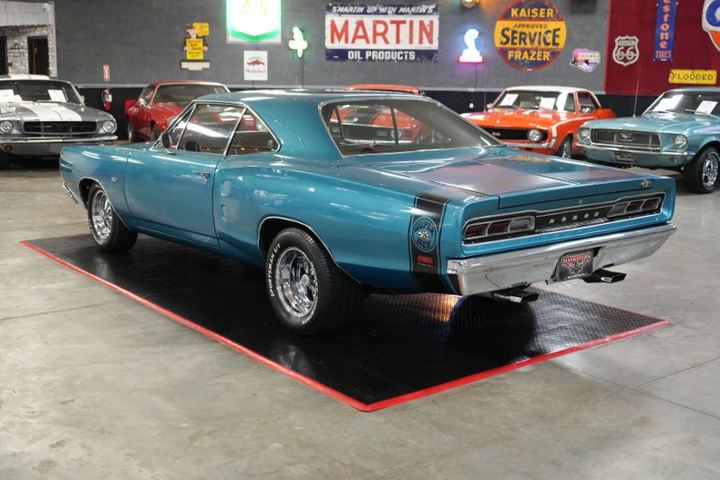 Dodge-Other-1969-Bright-Blue-Metallic-Black-8