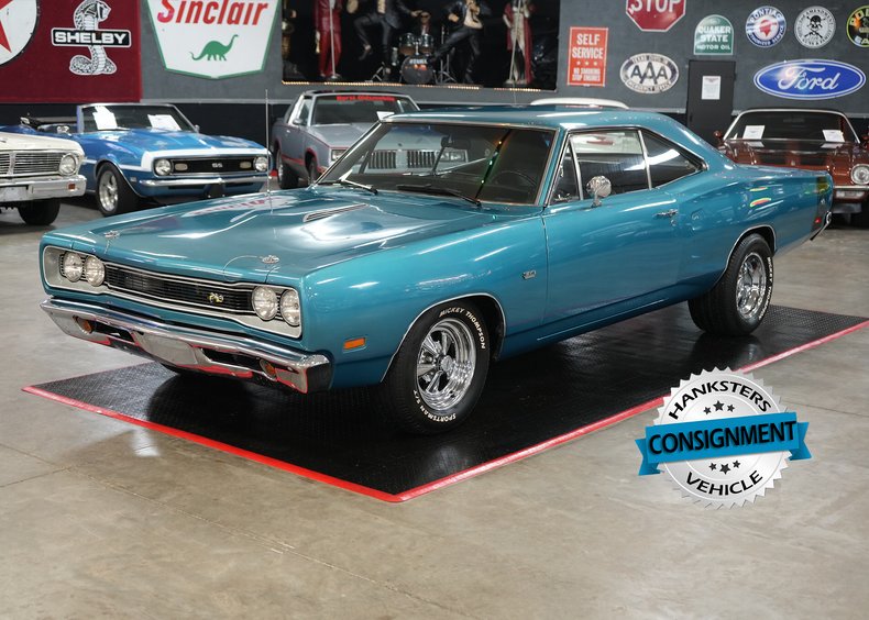 Dodge-Other-1969-Bright-Blue-Metallic-Black-9