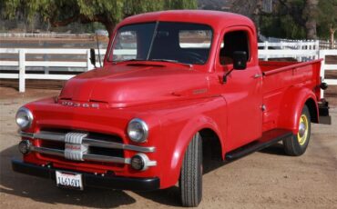 Dodge-Pickup-1951-Red-Red-11