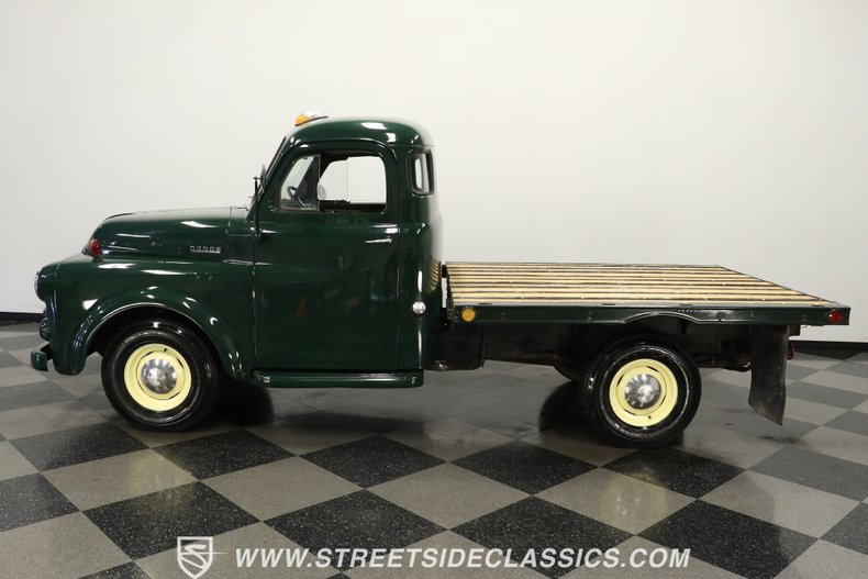 Dodge-Pickup-1952-Dark-Green-Brown-10