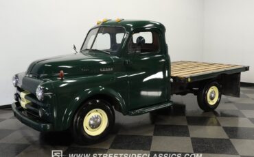 Dodge-Pickup-1952-Dark-Green-Brown-13