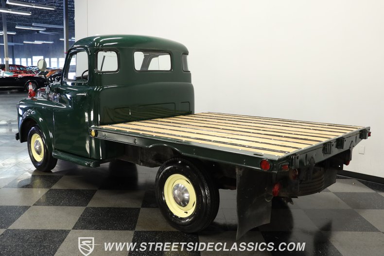 Dodge-Pickup-1952-Dark-Green-Brown-14