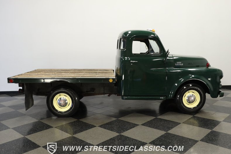 Dodge-Pickup-1952-Dark-Green-Brown-20