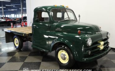 Dodge-Pickup-1952-Dark-Green-Brown-21