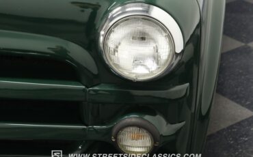 Dodge-Pickup-1952-Dark-Green-Brown-26