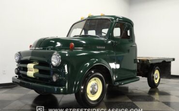 Dodge-Pickup-1952-Dark-Green-Brown-27