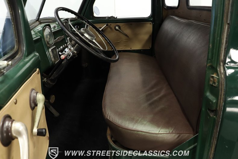 Dodge-Pickup-1952-Dark-Green-Brown-41