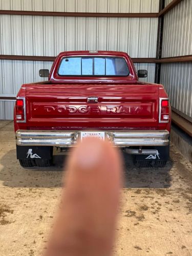 Dodge-Pickup-1992-Red-Red-3