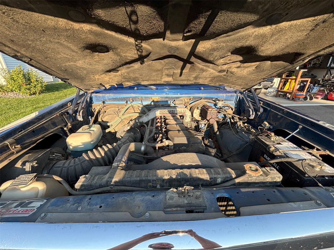 Dodge-W250-1991-Blue-Black-1
