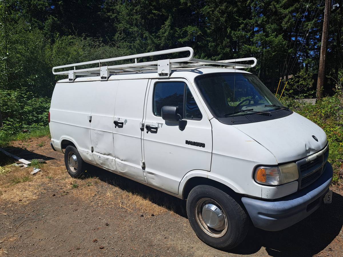 Dodge-d250-van-1994-white-3