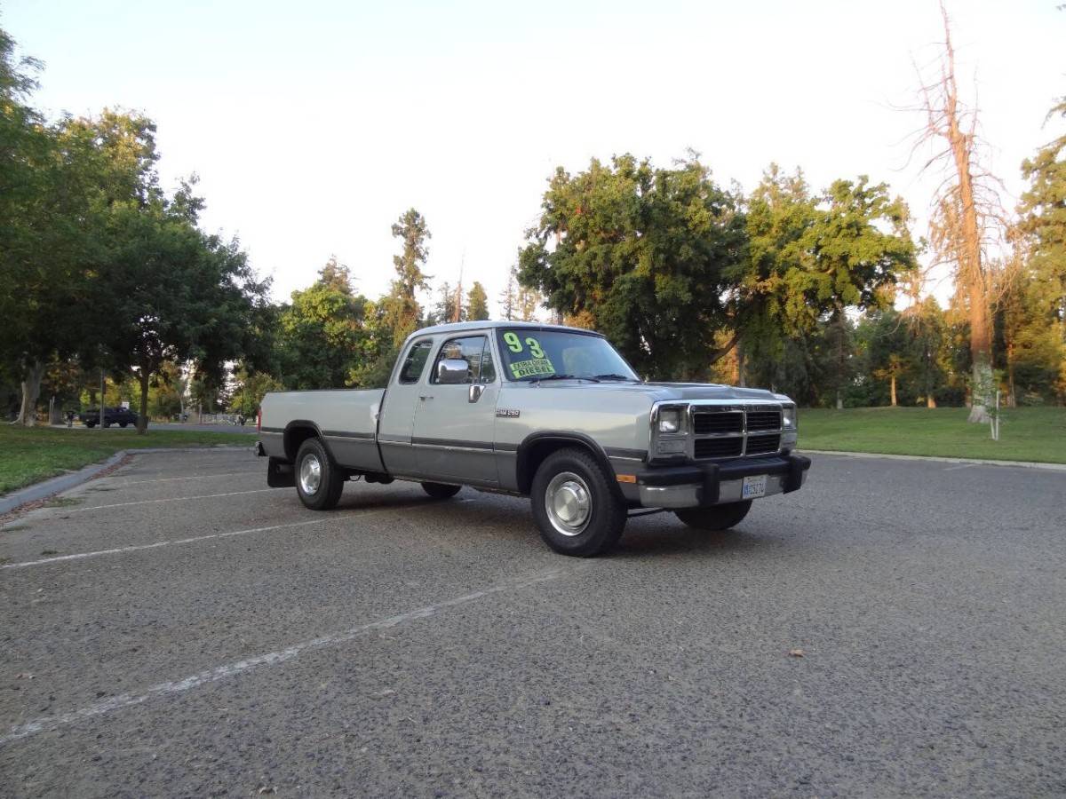 Dodge-ram-250-le-2dr-turbodiese-diesel-1993-silver-3