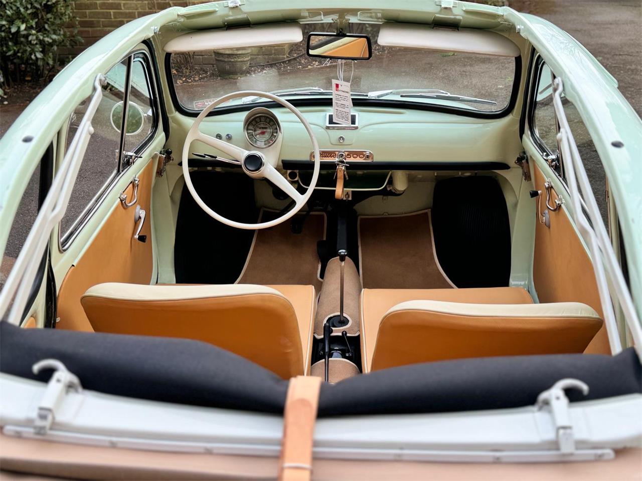 Fiat-500d-1962-Mint-Green-Tan-10
