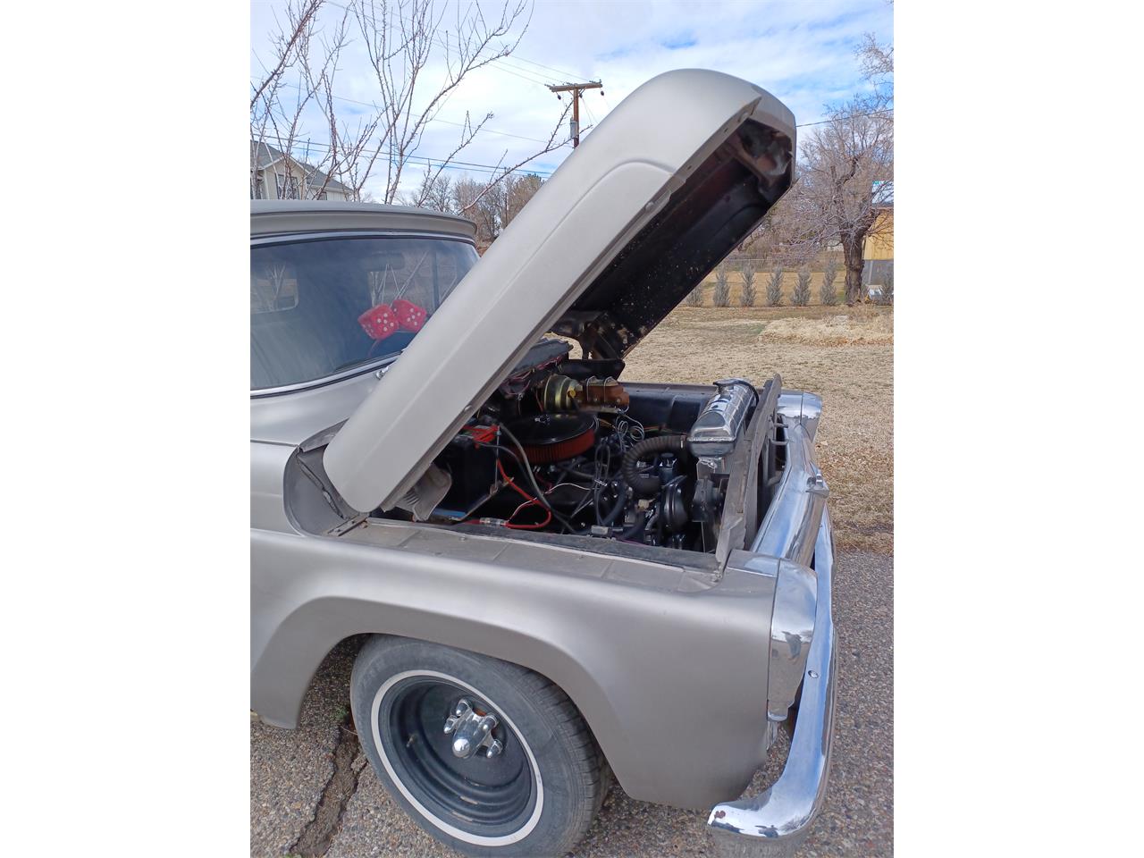 Ford-12-ton-pickup-1957-Greyblack-top-Blackred-9