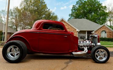 Ford-2-dr-coupe-1934-Burgundy-Wine-Black-13