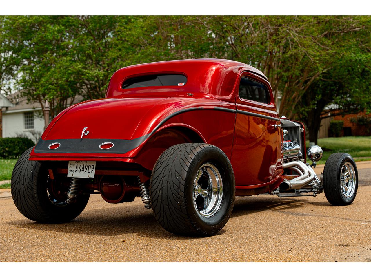 Ford-2-dr-coupe-1934-Burgundy-Wine-Black-14