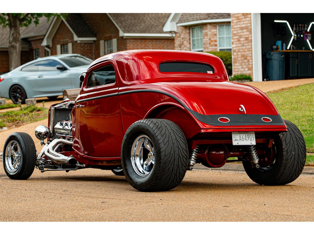 Ford-2-dr-coupe-1934-Burgundy-Wine-Black-16