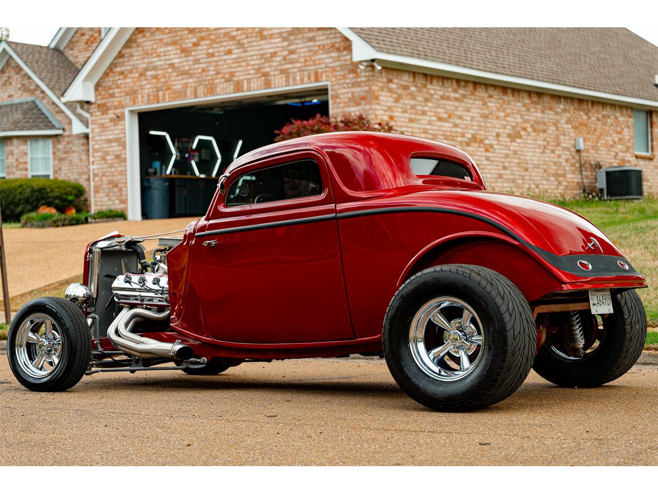 Ford-2-dr-coupe-1934-Burgundy-Wine-Black-18