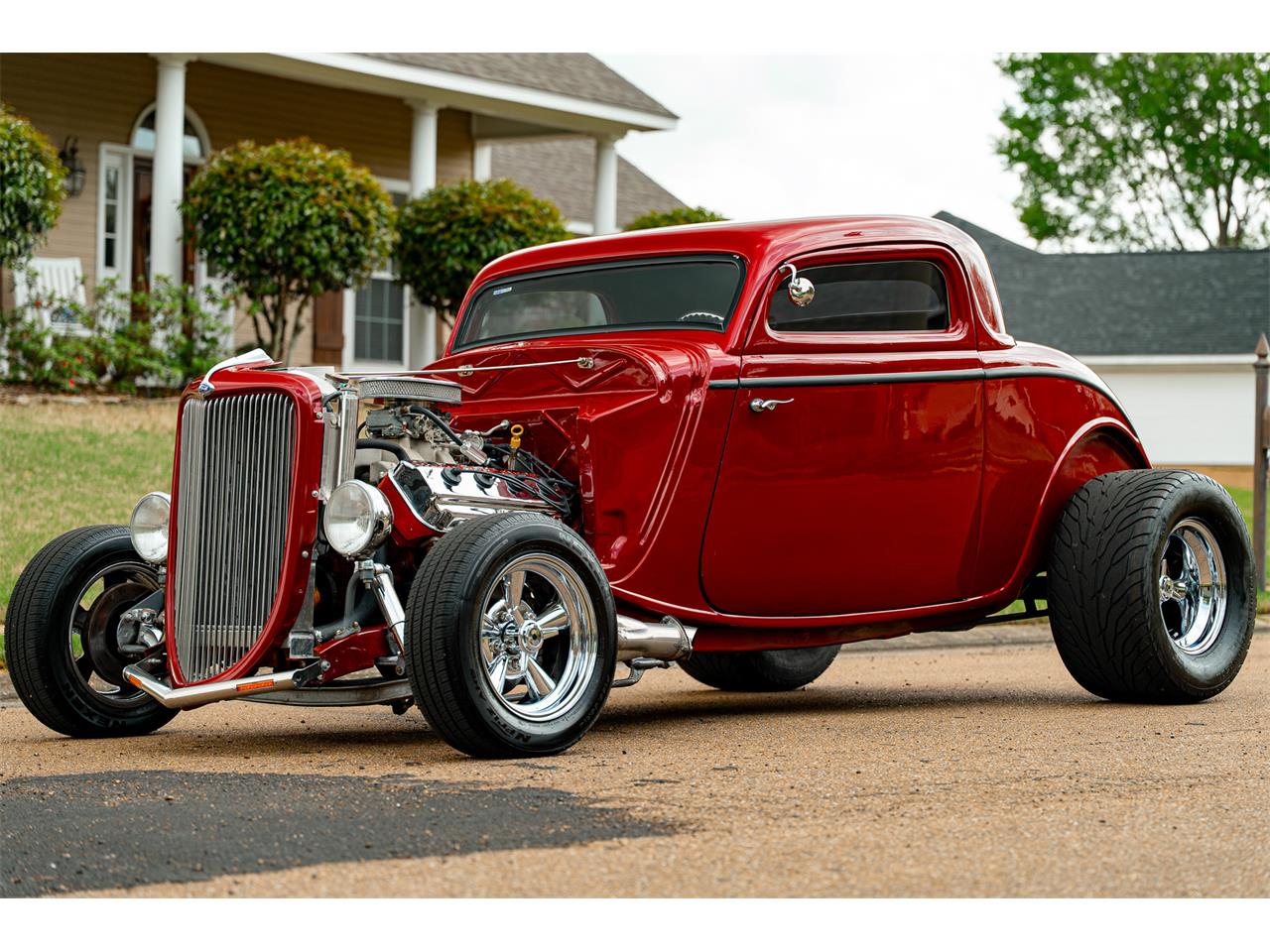 Ford-2-dr-coupe-1934-Burgundy-Wine-Black-21