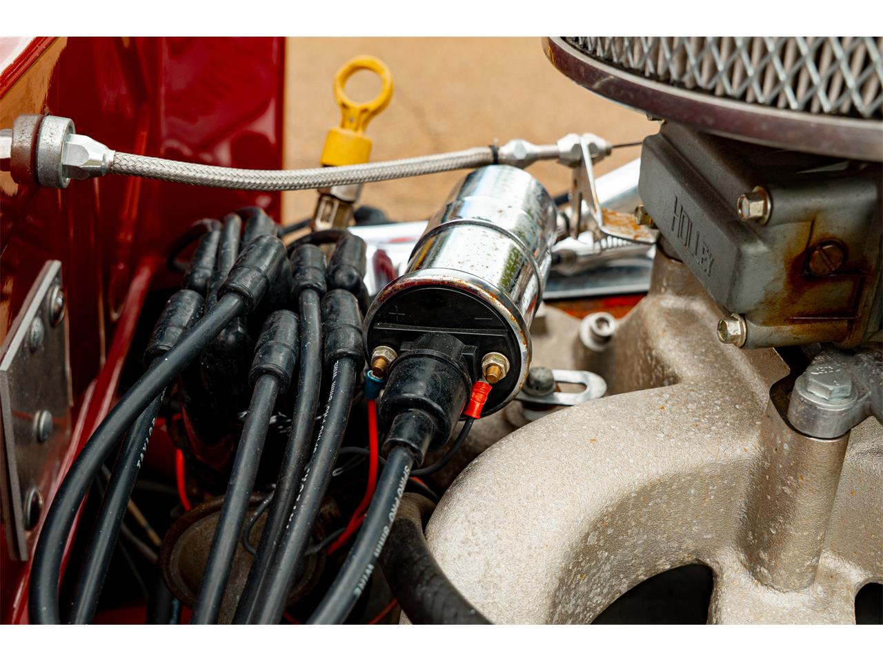 Ford-2-dr-coupe-1934-Burgundy-Wine-Black-33
