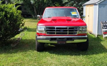 Ford-250-7.3-power-stroke-diesel-1995-red-1