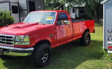 Ford-250-7.3-power-stroke-diesel-1995-red-2