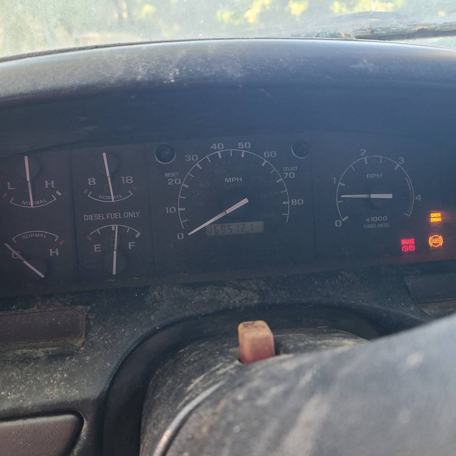 Ford-350-diesel-1995-red-1