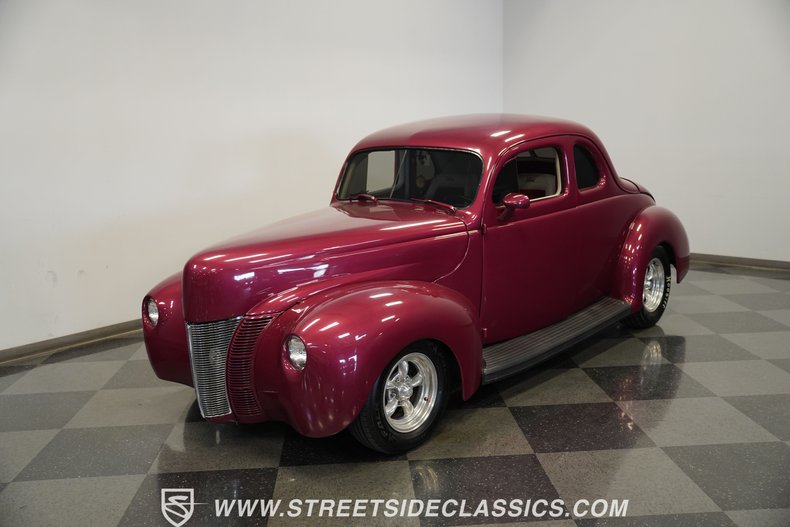 Ford-5-window-1940-Red-White-9