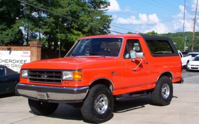 Ford Bronco 1990 SUV