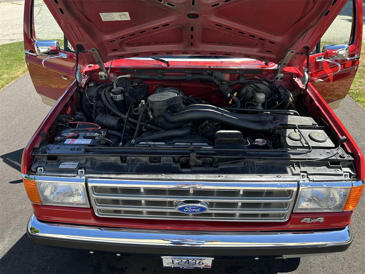 Ford-Bronco-1991-Red-Tan-16