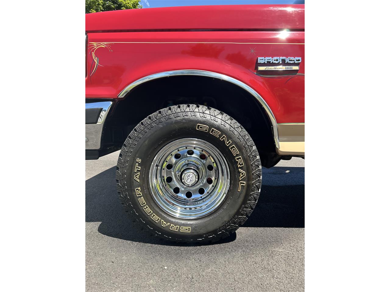 Ford-Bronco-1991-Red-Tan-26