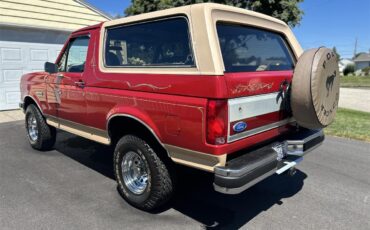 Ford-Bronco-1991-Red-Tan