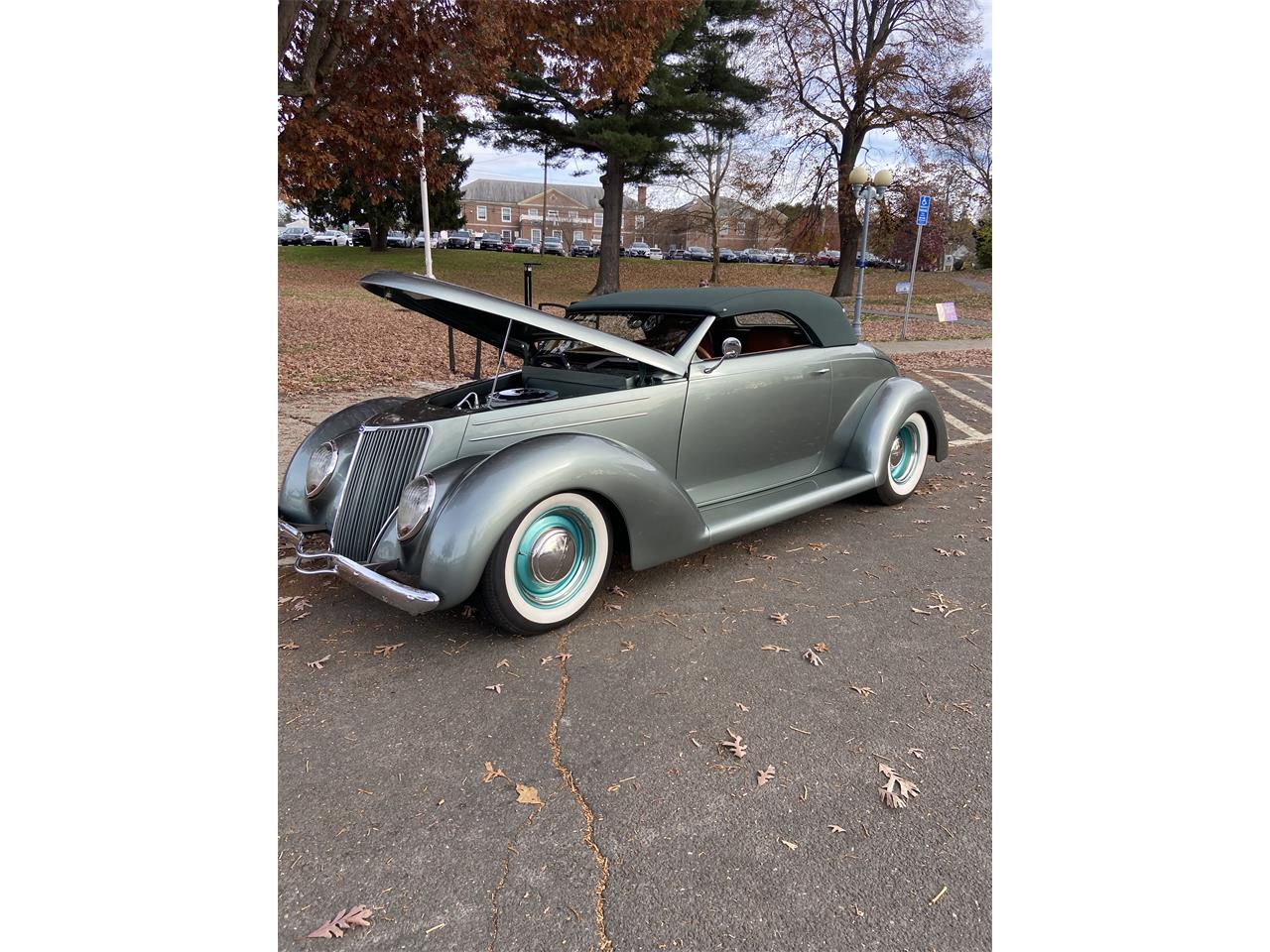 Ford-Cabriolet-1936-Green-Peanut-butter-6