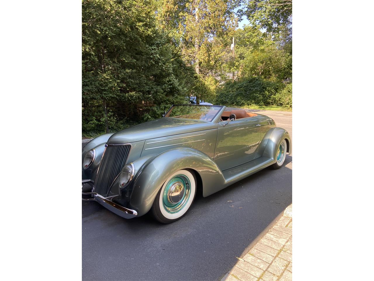 Ford-Cabriolet-1936-Green-Peanut-butter-9