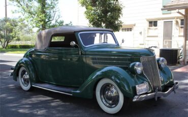 Ford-Cabriolet-1936-Vineyard-Green-Brown-9