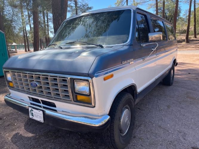 Ford-Club-wagon-1987-Blue-Blue-1