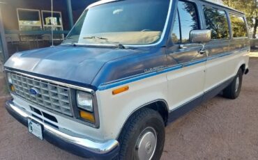Ford-Club-wagon-1987-Blue-Blue