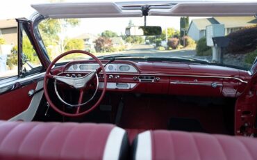 Ford-Convertible-1960-RED-Red-Black-White