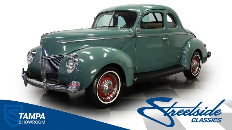 Ford-Coupe-1940-Antique-Green-Beige-15