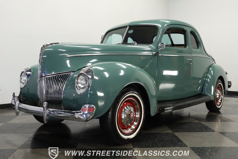 Ford-Coupe-1940-Antique-Green-Beige-22